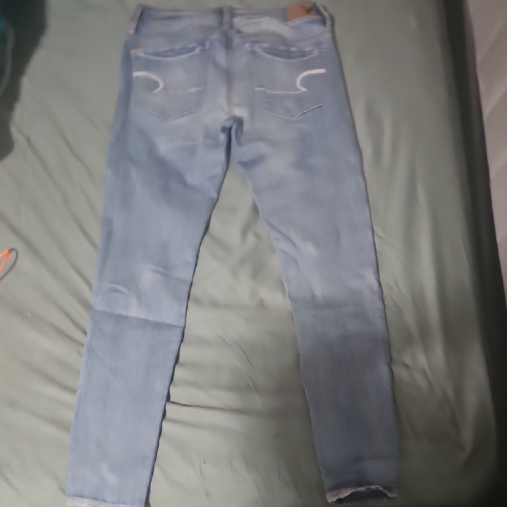 American Eagle Outfitters Blue Skinny Jeans